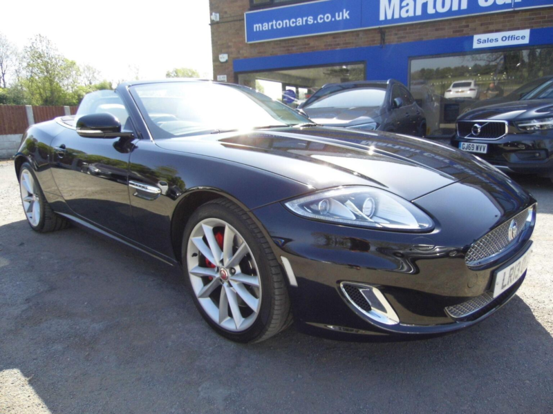 2013 Jaguar Xk 5.0 V8 Portfolio Auto Euro 5 2dr in Black — image 1