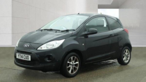 2014 Ford Ka 1.2 Studio Connect Euro 5 (s/s) 3dr in Black — image 4