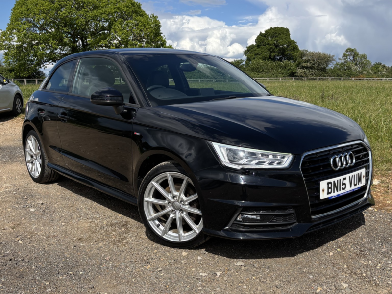 2015 Audi A1 1.6 Tdi S Line in Black — image 1