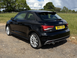 2015 Audi A1 1.6 Tdi S Line in Black — image 3