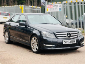 2013 Mercedes-Benz C Class 2.1 C220 Cdi Amg Sport Plus G-Tronic+ Euro 5 (s/s) 4dr in Black — image 4