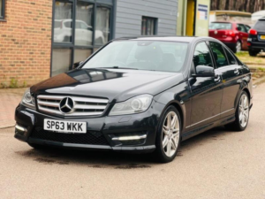 2013 Mercedes-Benz C Class 2.1 C220 Cdi Amg Sport Plus G-Tronic+ Euro 5 (s/s) 4dr in Black — image 5