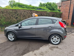 2017 Ford Fiesta 1.25 Zetec Euro 6 5dr in Grey — image 6