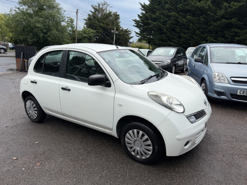 2009 Nissan Micra 1.2 16v Visia in White — image 1