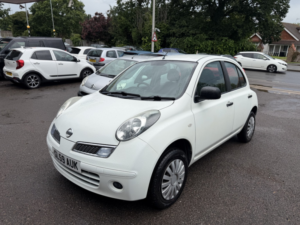 2009 Nissan Micra 1.2 16v Visia in White — image 4
