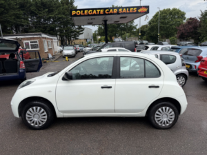 2009 Nissan Micra 1.2 16v Visia in White — image 5