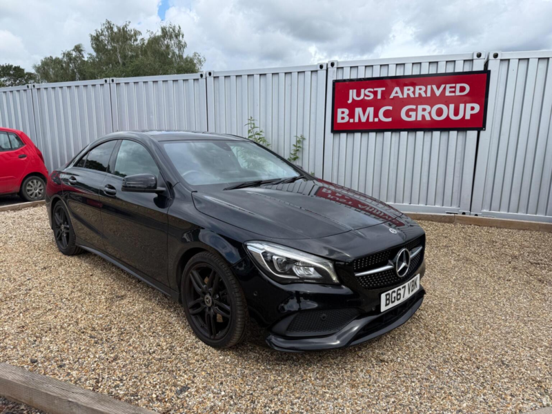 2017 Mercedes-Benz Cla 2.1 Cla220d Amg Line Coupe 7g-Dct Euro 6 (s/s) 4dr in Black — image 1