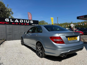 2013 Mercedes-Benz C Class 2.1 C220 Cdi Blueefficiency Amg Sport Plus G-Tronic+ Euro 5 (s/s) 4dr in Silver — image 4
