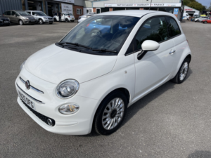 2020 Fiat 500 1.2 1.2 69hp Lounge in White — image 2