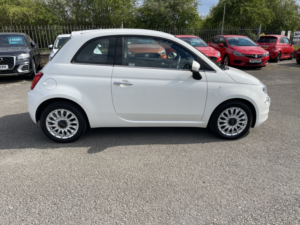2020 Fiat 500 1.2 1.2 69hp Lounge in White — image 5