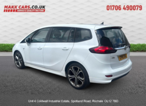 2016 Vauxhall Zafira Tourer 1.6 Cdti Ecoflex Sri in White — image 3