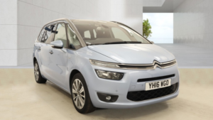 2016 Citroen Grand C4 Picasso 1.6 Bluehdi Exclusive+ Automatic Diesel 7 Seater Blue 5dr Lowtax+panroof+satnav in Blue — image 3