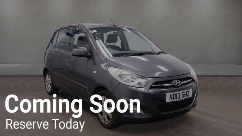 2013 Hyundai I10 1.2 Active Euro 5 5dr in Grey — image 1