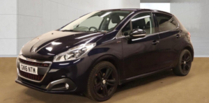 2016 Peugeot 208 1.2 Puretech Gt Line Euro 6 (s/s) 5dr in Blue — image 2