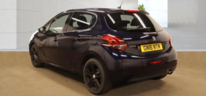 2016 Peugeot 208 1.2 Puretech Gt Line Euro 6 (s/s) 5dr in Blue — image 3