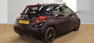 2016 Peugeot 208 1.2 Puretech Gt Line Euro 6 (s/s) 5dr in Blue — image 4
