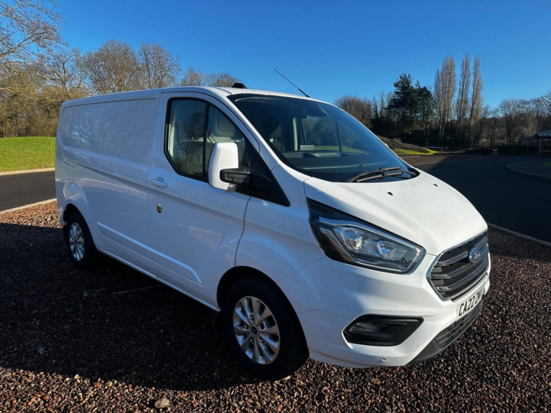 2022 Ford Transit Custom 2.0 300 Ecoblue Limited L1 H1 Euro 6 (s/s) 5dr in White — image 1