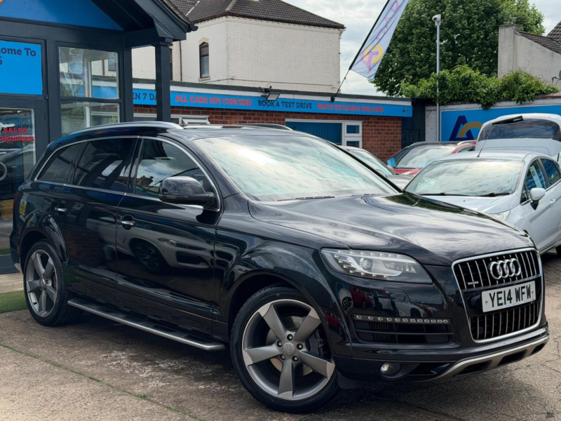 2014 Audi Q7 3.0 Tdi V6 S Line Style Edition Tiptronic Quattro Euro 5 (s/s) 5dr in Black — image 1