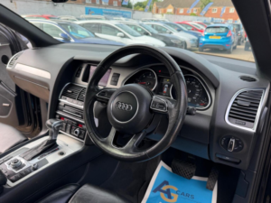 2014 Audi Q7 3.0 Tdi V6 S Line Style Edition Tiptronic Quattro Euro 5 (s/s) 5dr in Black — image 3