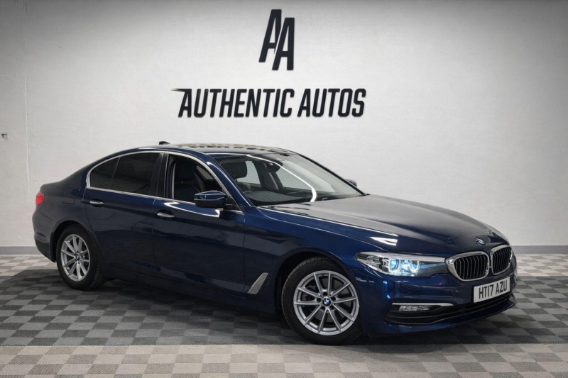 2017 BMW 5 Series 2.0 520d Se Auto Euro 6 (s/s) 4dr in Blue — image 1