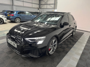 2024 Audi S3 2.0 Tfsi Black Edition in Black — image 3