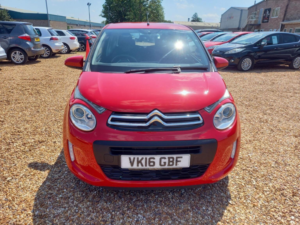 2016 Citroen C1 1.0 Vti Feel Euro 6 3dr in Red — image 2