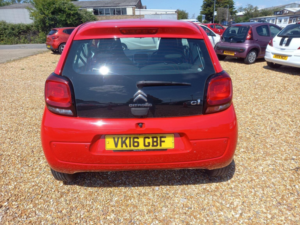 2016 Citroen C1 1.0 Vti Feel Euro 6 3dr in Red — image 6