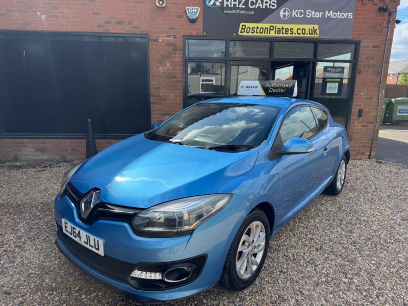 2014 Renault Megane 1.6 Vvt Dynamique Tomtom Euro 5 3dr in Blue — image 1