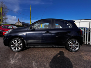 2015 Nissan Micra 1.2 Tekna Euro 6 5dr in Black — image 2