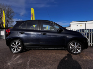 2015 Nissan Micra 1.2 Tekna Euro 6 5dr in Black — image 5