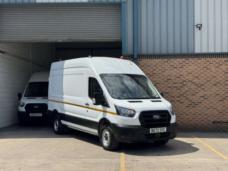 2022 Ford Transit 2.0 Transit Leader Van 350 L3 H3 2.0l Ford Ecoblue 130ps Lwb Rwd 6 Speed Manual in White — image 1