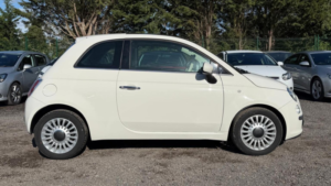 2014 Fiat 500 1.2 Lounge Euro 6 (s/s) 3dr in White — image 6