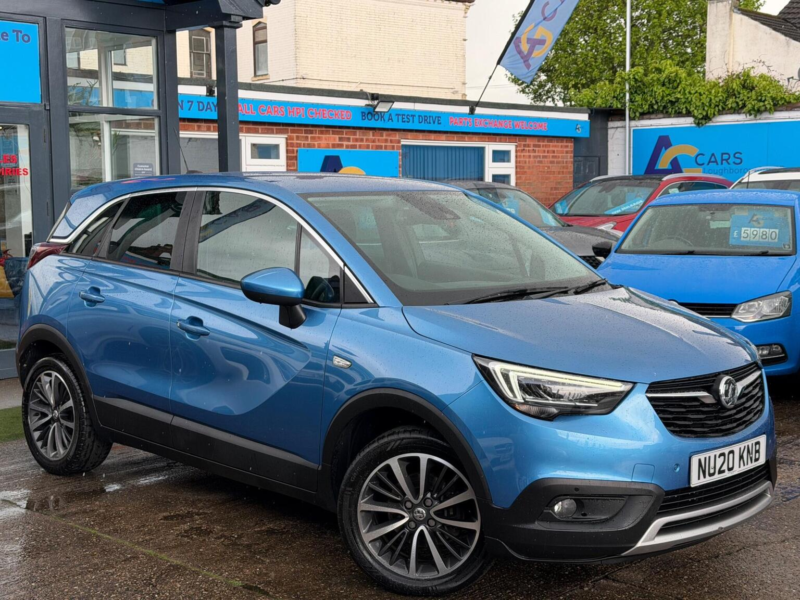 2020 Vauxhall Crossland X 1.2 Turbo Elite Nav Auto Euro 6 (s/s) 5dr in Blue — image 1