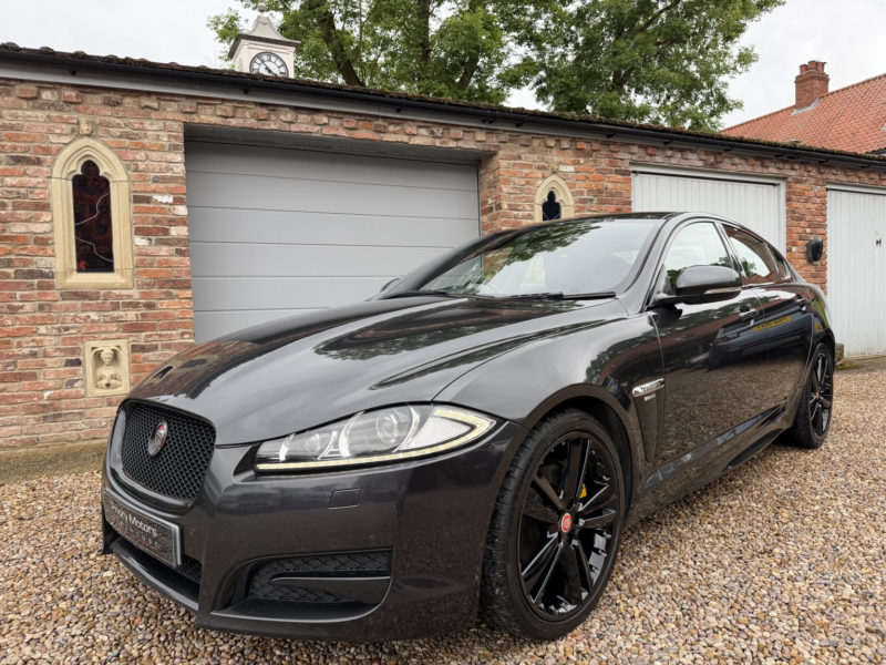 2015 Jaguar Xf 2.2 D R-Sport Black in Grey — image 1