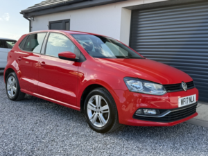 2017 Volkswagen Polo 1.0 Bluemotion Tech Match Edition in Red — image 4