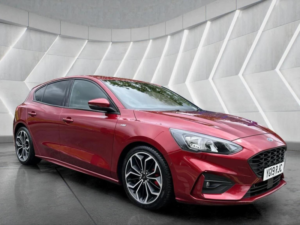 2019 Ford Focus 1.5 Ecoblue St-Line X Auto Euro 6 (s/s) 5dr in Red — image 3
