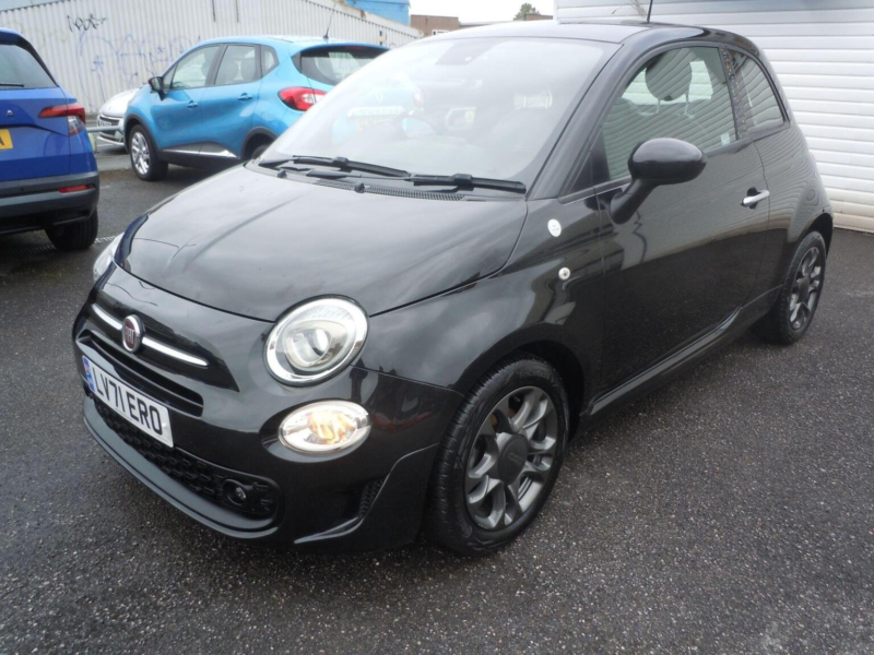 2021 Fiat 500 1.0 Mhev Hey Google Euro 6 (s/s) 3dr in Black — image 1