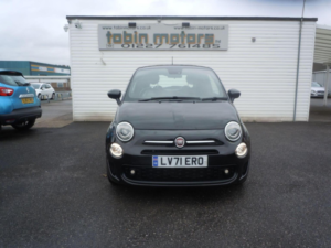 2021 Fiat 500 1.0 Mhev Hey Google Euro 6 (s/s) 3dr in Black — image 3