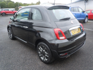 2021 Fiat 500 1.0 Mhev Hey Google Euro 6 (s/s) 3dr in Black — image 4