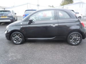2021 Fiat 500 1.0 Mhev Hey Google Euro 6 (s/s) 3dr in Black — image 5