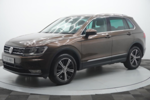 2017 Volkswagen Tiguan 2.0 Tdi Bluemotion Tech Se Navigation 4motion Euro 6 (s/s) 5dr in Brown — image 2