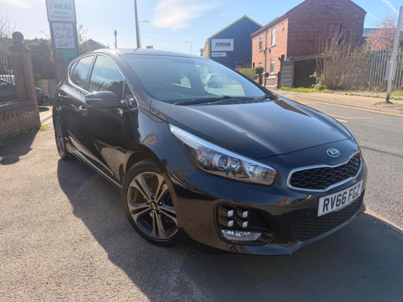 2016 Kia Ceed 1.0 T-Gdi Gt-Line Euro 6 (s/s) 5dr in Black — image 1