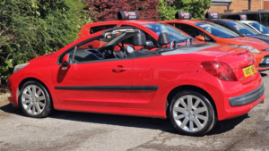 2007 Peugeot 207 Cc 1.6 Thp Gt in Red — image 5