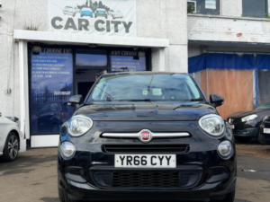 2016 Fiat 500x 1.6 E-Torq Pop Euro 6 5dr in Black — image 5