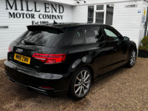 2018 Audi A3 1.5 Tfsi Cod Black Edition Sportback S Tronic Euro 6 (s/s) 5dr in Black — image 3