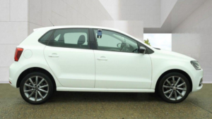 2015 Volkswagen Polo 1.2 Tsi Bluemotion Tech Se Design DSG Euro 6 (s/s) 5dr in White — image 5