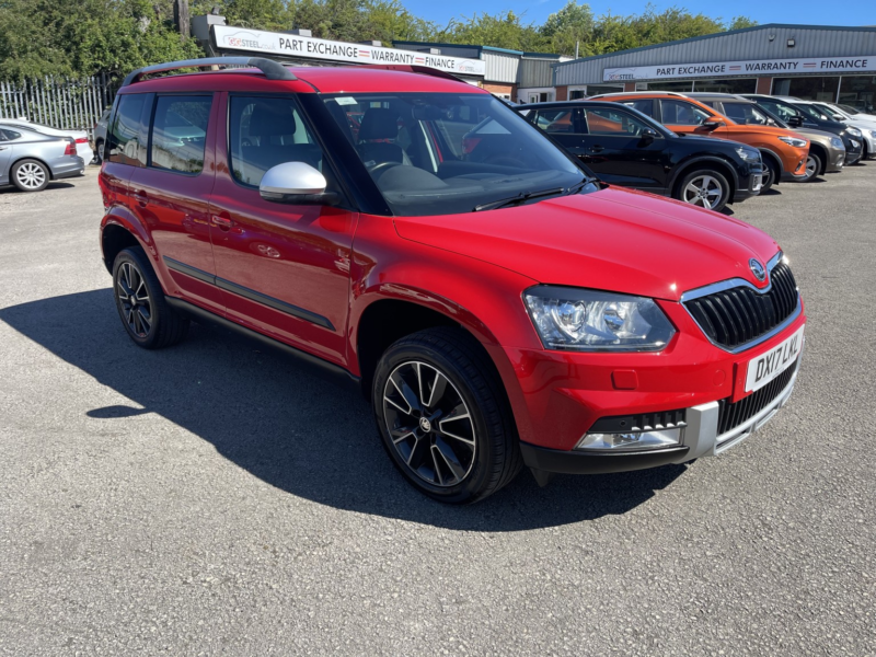 2017 Skoda Yeti 2.0 Tdi Se L Drive in Red — image 1
