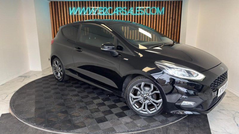 2018 Ford Fiesta 1.0t Ecoboost St-Line Euro 6 (s/s) 3dr in Black — image 1