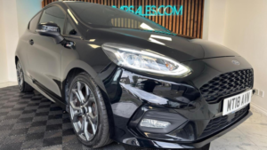 2018 Ford Fiesta 1.0t Ecoboost St-Line Euro 6 (s/s) 3dr in Black — image 2