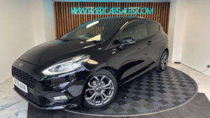 2018 Ford Fiesta 1.0t Ecoboost St-Line Euro 6 (s/s) 3dr in Black — image 5